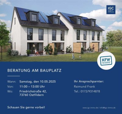 *offene Besichtigung am 10.05.25*  förderfähiges Neubau-Reiheneckhaus