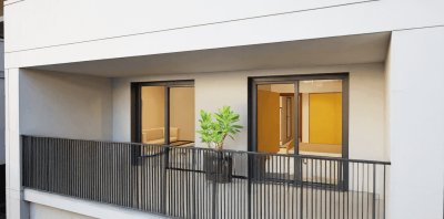 Neubauwohnung mit 16m² Terrasse und Möglichkeit für eigene Garage in Graz im Bau