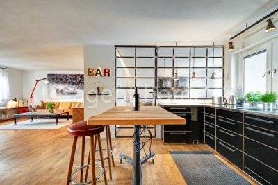 MÖBLIERT - FÜR INDIVIDUALISTEN - Tolle Wohnung mit Balkon und Klimaanlage