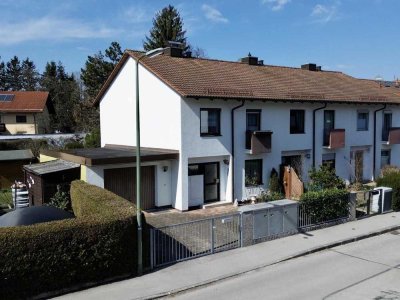 Reiheneckhaus mit großzügigem Westgarten: Familienidylle in ruhiger Lage von Trudering