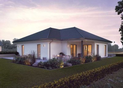 Moderner Winkelbungalow - Ebenerdig Wohnen nicht nur im Alter!