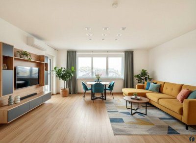 2-Zimmer-Wohnung mit Balkon, Klimaanlage &amp; Parkplatz in zentraler Lage von Tulln