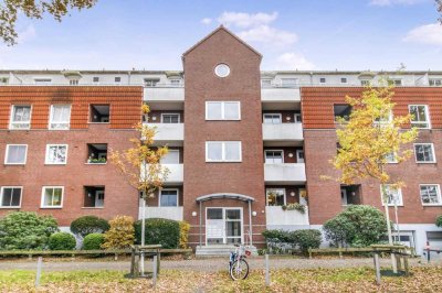 Bremen-Oberneuland: gut geschnittene 2-Zimmer-Terrassenwohnung mit Tiefgaragenstellplatz