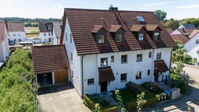 Haus im Haus - Grosszügige Maisonette-Wohnung mit Balkon, Garten und Garage in Röhrmoos!