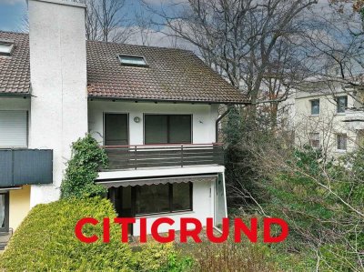 Eichenau - Familienfreundliche DHH mit  sonnigem Balkon & ruhigem Garten - Bereit zur Neugestaltung!