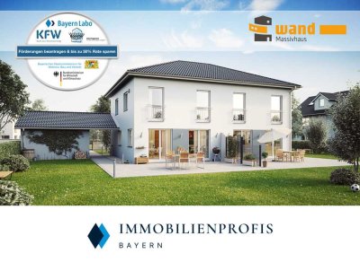 Ruhige Top-Lage Moosach: Neubau-DHH | S-Bahn Nähe | Energie A+ |  modern & familienfreundlich
