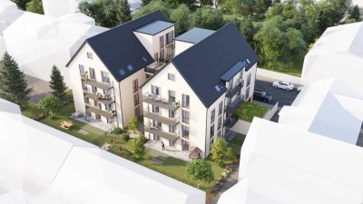 QNG-zertifiziert: Zwei Zimmer Wohnung mit Balkon in Westausrichtung