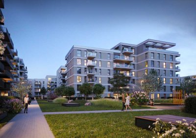 Family first ! 4-Zimmer-Balkonwohnung direkt am Park im Schönhof-Viertel