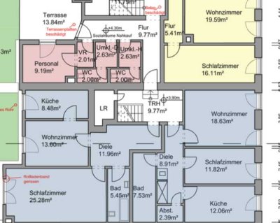 Helle 2-Zimmer Wohnung in Karlsruhe Südstadt