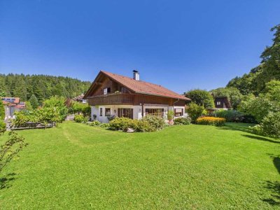 Bayerisches Landhaus mit Traumgrundstück nahe Tegernsee – Ihr Paradies in Marienstein