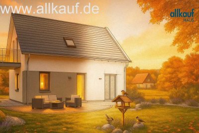 Bezugsfertig gerechnet. 2 Wohneinheiten in Ihrem Generationshaus mit realem Grundstück.
