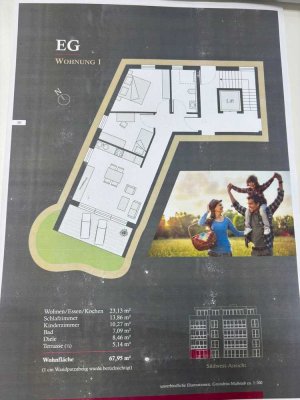 Top Wohnung zum Erstbezug mit Terasse