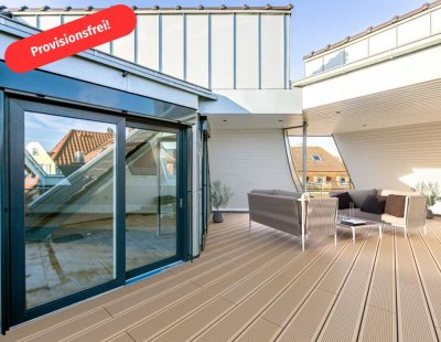 Dechaneiviertel direkte Nähe zum "Ententeich"
Neubau - Beeindruckendes Penthouse!