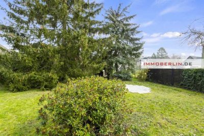 IMMOBERLIN.DE - Gepflegter Bungalow und/oder großes Baugrundstück in familienfreundlicher Lage