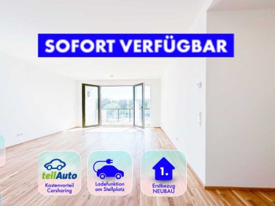*** 3 Zimmer * 2 Bäder * Südbalkon * Lift  * TG * Sofort bezugsfrei * NEUBAU *