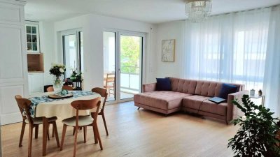 Exklusive, neuwertige 3,5-Zimmer-Wohnung mit Balkon und Einbauküche in Leonberg
