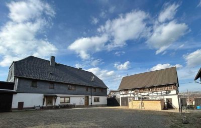 Vier-Seitenhof in Dennheritz - Naturidylle nahe Zwickau
