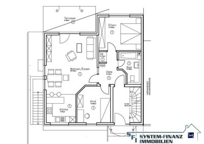 Zülpich-Ülpenich: 3-Zimmer Erdgeschosswohnung