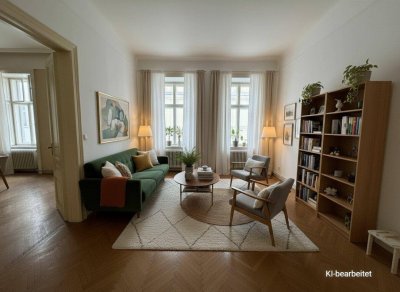 Sanierungsbedürftige 2-Zimmer Wohnung in Bestlage