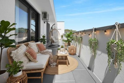 EXKLUSIVES NEUBAUPENTHOUSE MIT A+ EFFIZIENZ – Nachhaltig in den Niddagärten!