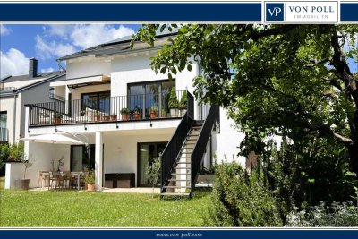 VON POLL - OBERURSEL: Modernes Traumhaus (Energielevel A+) mit Familiengarten und tollem Ausblick