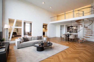 Bezugsfrei: Repräsentative Atelierwohnung in begehrter Grunewald-Lage