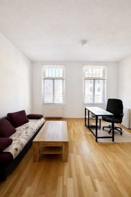 Altbaujuwel am Rosental – 2 Räume, Parkett, hohe Decken & EBK in Bestlage -Leipzig Zentrum Nord
