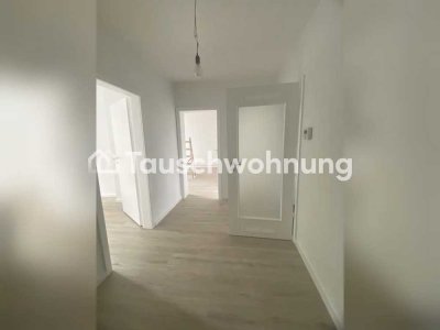 Tauschwohnung: Kernsanierte 3 Zimmer Wohnung gegen 4 Zimmer