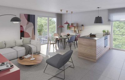 Tolle 3 Zimmer Wohnung mit Garten in Müllheim, Auggener Weg 6a