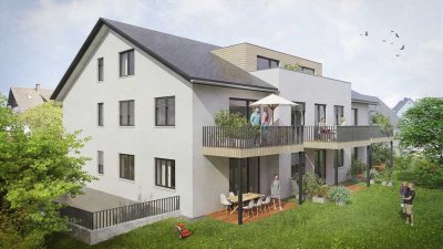 Moderne, schlüsselfertige Neubau-Eigentumswohnung 
- 2- Zimmer lichtdurchflutet, modern und zentral