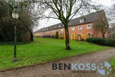 ELMSCHENHAGEN: 2-Zimmer-Erdgeschosswohnung mit großer Südterrasse und Blick ins Grüne