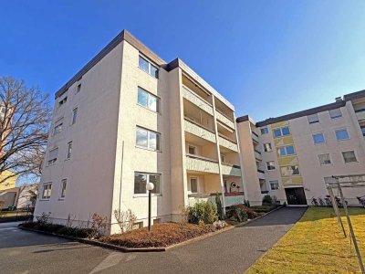 Attraktive 3-Zi.-Wohnung im Hochparterre mit Balkon & Stellplatz – ruhig und sofort frei