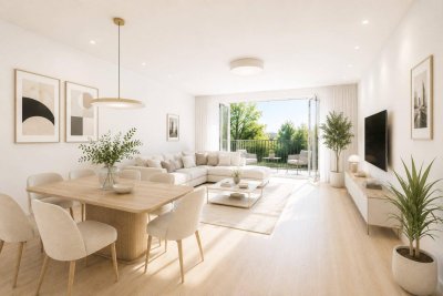 Boutique Living – Lichtdurchflutete 2-Zimmer-Wohnung mit großzügiger Loggia