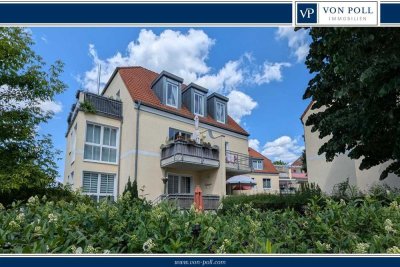 ! Sehr praktische 3-Zimmer Wohnung, mit Terrasse, kleinem Gartenanteil und direkter S-Bahn Anbindung