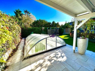REISREDUZIERUNG-Exklusives Einfamilienhaus am Bruckhaufen mit 250m² Nutzfläche, Garage und Swimmingpool, zwischen Alter und Neuer Donau!