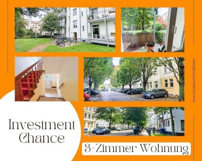 Top Zustand - Vermietete 3 Zimmer Wohnung in Magdeburg Sudenburg in ruhiger Lage