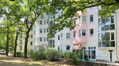 Vermietete Balkonwohnung mit Fahrstuhl & Stellplatz im familienfreundlichen Wohnensemble