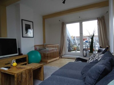 Helle 81 m² Dachgeschoss Wohnung