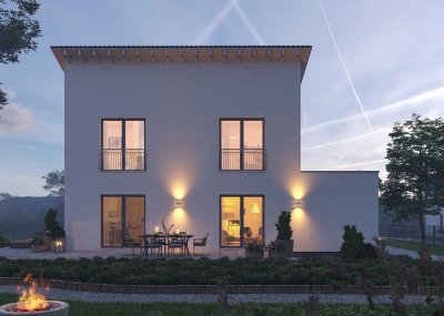 Klare Linien und optimale Raumplanung - Einfamilienhaus mit modernem Pultdach