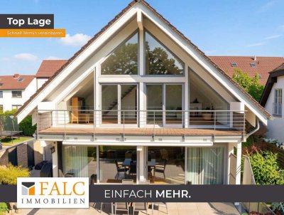 Exklusive Maisonette-Wohnung mit traumhaftem Rheinblick in begehrter Promenadenlage