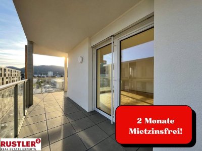 2 MONATE MIETZINSFREI!! - Neubauwohnung mit großem Balkon nahe Auster!