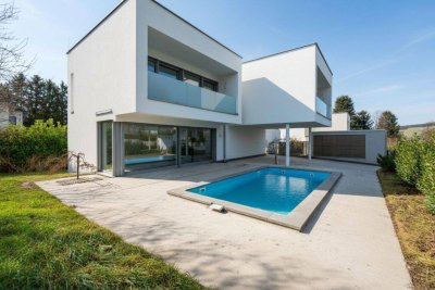 Erstbezug! Moderne Architekten-Villa mit Pool in Tulbing