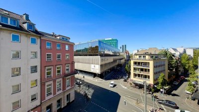 Frisch sanierte 3 Raum-Wohnung mit Balkon im Stadtzentrum