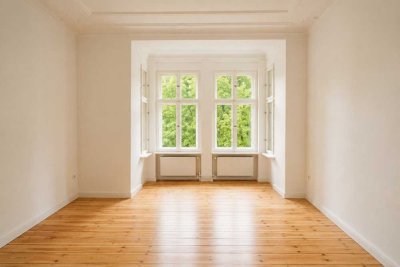 Altbau der besonderen Art - 4 Zimmer Wohnung inkl. 90QM privaten Garten