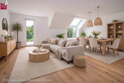 Attraktive 3-Zimmer-Neubauwohnung mit Balkon im 1. Dachgeschoss – jetzt Aktion: Stellplatz inklusive