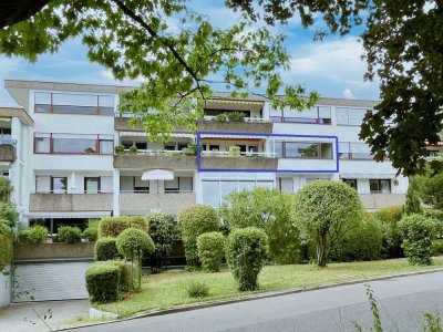 3-4 Zimmer-Wohnung mit Südbalkon in Aussichtslage