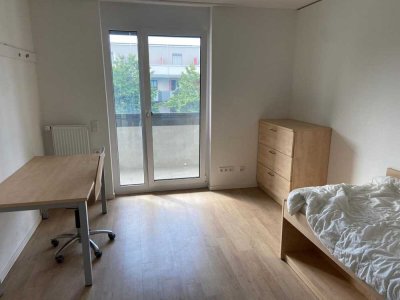Modernes 1-Zimmer-Apartment im Studentenwohnheim „UNIty B“ an den Isarauen