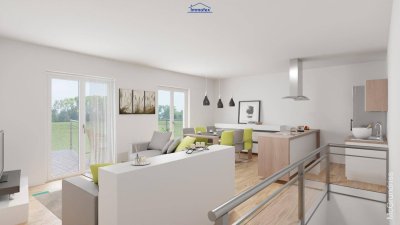 NEUBAU - 3 Zimmer Maisonette mit 2 Terrassen