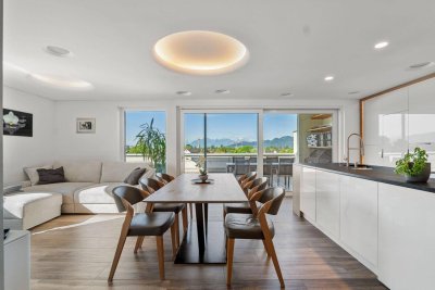 Willkommen über den Dächern von Lustenau - Penthouse-Wohnung mit rund 91 m² Terrasse