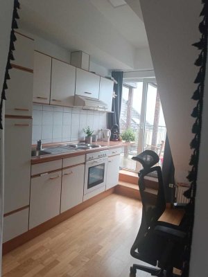 1,5-Raum-Wohnung mit Balkon und EBK in gepflegtem Gebäude im Zentrum von Jülich
